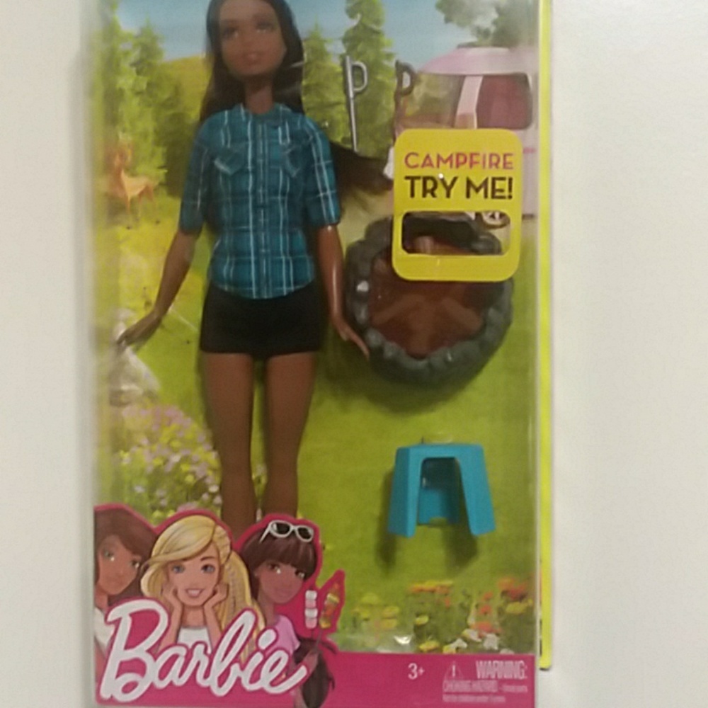 Barbie camping fun